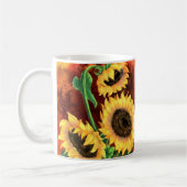 Mug café tournesol jaune (Gauche)