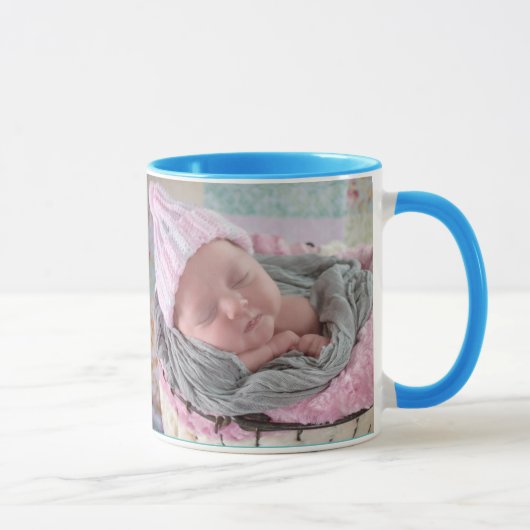 Mug café Turquoise pour la fille de papa (Droite)