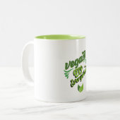 mug café Two-Tone vegan-sont-partout (Devant gauche)