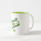 mug café Two-Tone vegan-sont-partout (Devant droit)