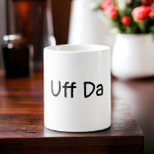 Mug café Uff Da