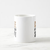 Mug Café Une Coupe De Sanité Liquide (Centre)