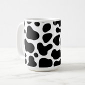 Mug café vache vache 15oz (Devant gauche)