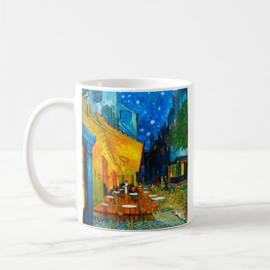 Mug Café Van Gogh Terrasse en soirée (Gauche)