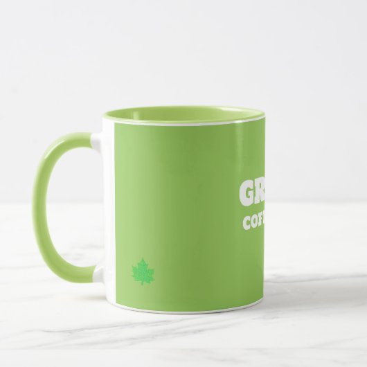 MUG CAFÉ VERT (Gauche)