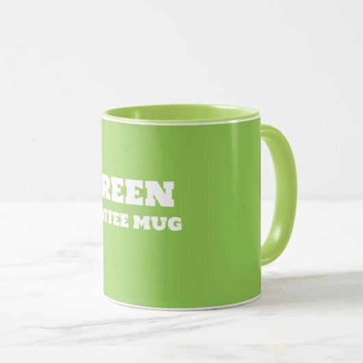 MUG CAFÉ VERT (Devant droit)