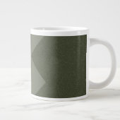 Mug café vert mousse personnalisée (Droite)