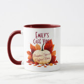 Mug Café Vibes Automne - Épices Citrouilles & Caféine  (Gauche)
