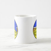Mug café visage couché (Centre)