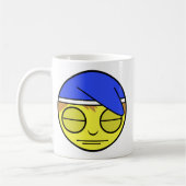 Mug café visage couché (Gauche)