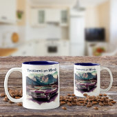Mug café voiture classique