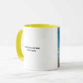 Mug Café volant et robot/Mug de thé (Devant gauche)