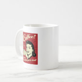 Mug Café vous pouvez dormir quand vous êtes morts (Devant gauche)