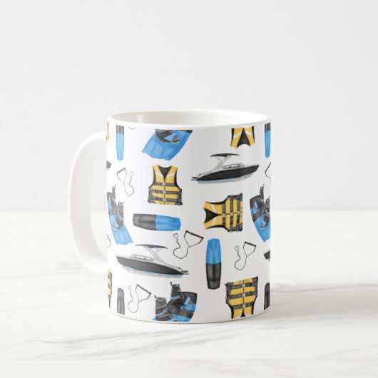 Mug café Wakeboard (Devant gauche)