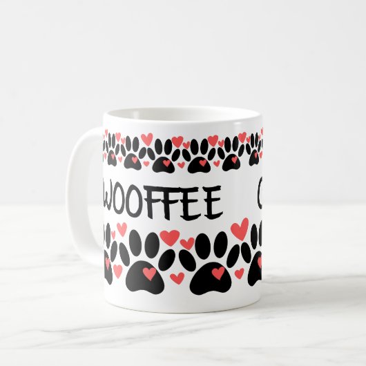 Mug Café Woof Plus (Devant gauche)