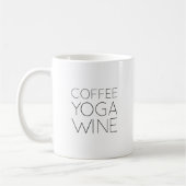 Mug Café Yoga Wine (Gauche)