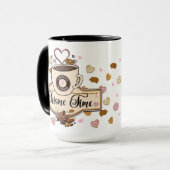 Mug Cafecito et Chisme style mexicain (Devant gauche)