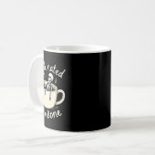 Mug Caféiné Au Bon Drôle Amateur De Café Squelette (Devant gauche)