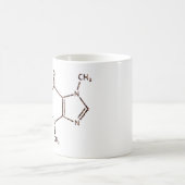 Mug Caféine de grains de café (Centre)