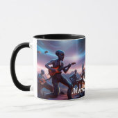 Mug Caféine du matin de Jazzy personnalisable (Gauche)