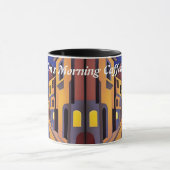 Mug Caféine du matin de Ken personnalisable (Centre)