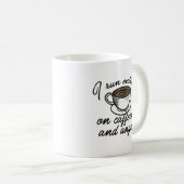 Mug Caféine Et Colère (Devant droit)