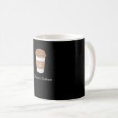 Mug Caféine et gentillesse (Devant droit)