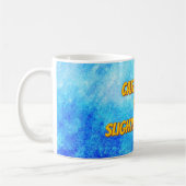 Mug "Caféiné et légèrement instable" (Gauche)