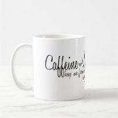 Mug Caféine et nicotine (Gauche)