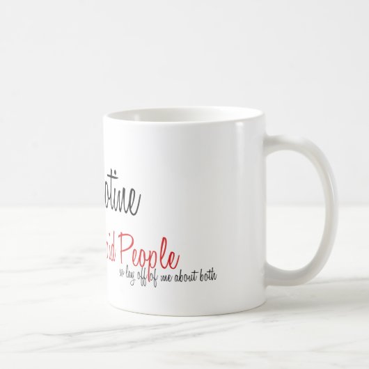 Mug Caféine et nicotine (Droite)