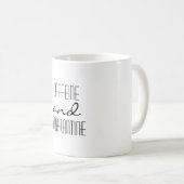 Mug Caféine et quarantaine (Devant droit)