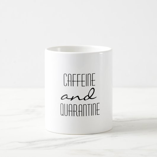 Mug Caféine et quarantaine (Centre)