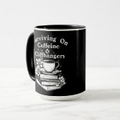 Mug Caféine et suspense (Devant gauche)
