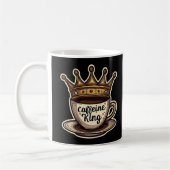 Mug Caféine King - Couronné De Café (Gauche)