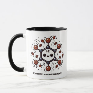 Mug Caféine : Mon élément favori !