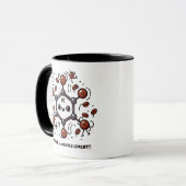 Mug Caféine : Mon élément favori ! (Devant gauche)