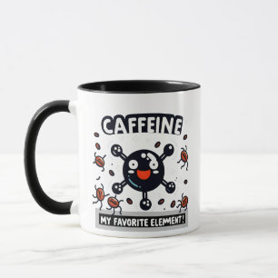 Mug Caféine : Mon élément favori !