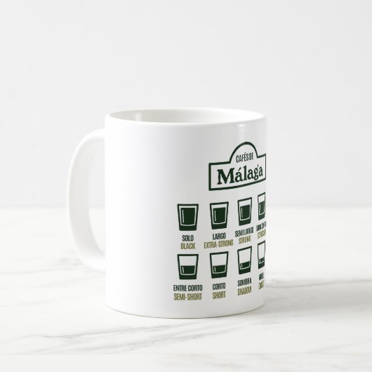 Mug Cafés de Malaga (Devant gauche)