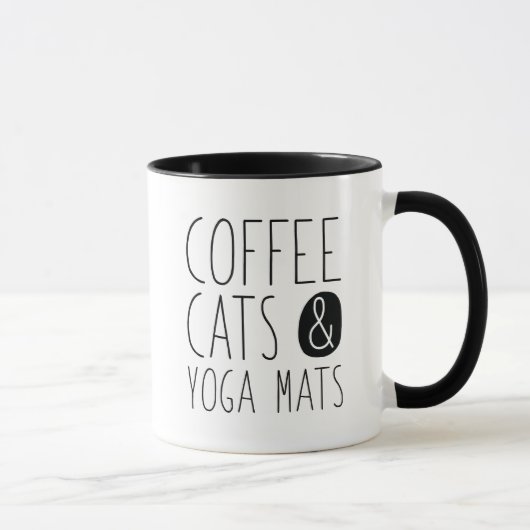 Mug Cafés Et Mats De Yoga (Droite)