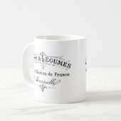 Mug cafés français vintages et légumineuses de (Devant gauche)