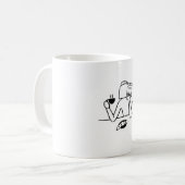 Mug cafés new desgin logo livre (Devant gauche)