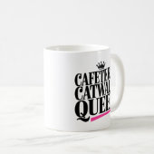 Mug Cafétéria Catwalk Queen Chic Pink (Devant droit)