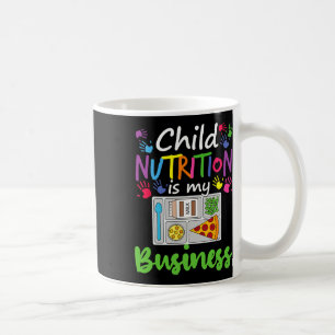 Mug Cafétéria Déjeuner Dame Enfant Nutrition Est Mon E