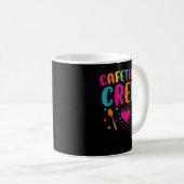 Mug Cafétéria Déjeuner dame Retour à l'école nouveauté (Devant droit)