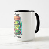 Mug Cafetière, cacao chaud, Monstre (Devant droit)