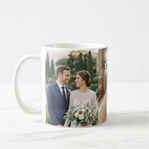 Mug Cafetière Collage Photo de Famille Heureuse 3