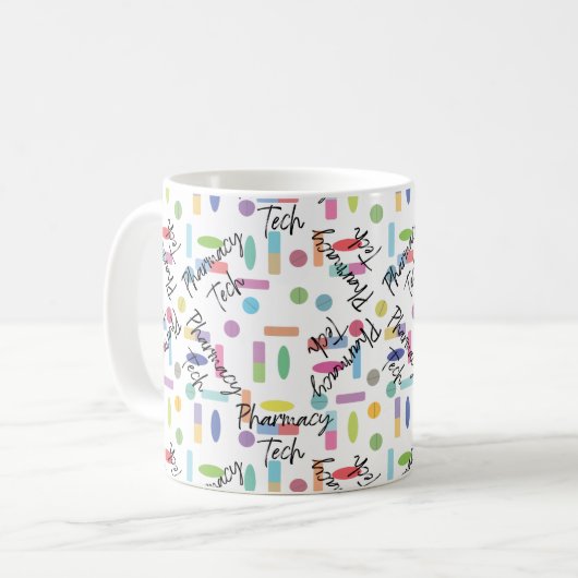 Mug Cafetière de la pharmacie Tech (Devant gauche)