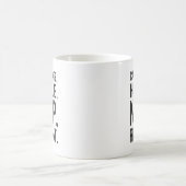 Mug Caffeinate Hustle Nap Répétition - Drôle Motivatio (Centre)