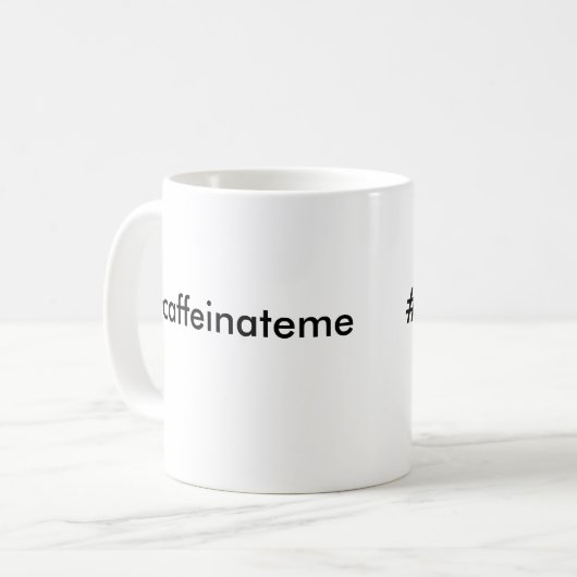 Mug caffeinateme (Devant gauche)