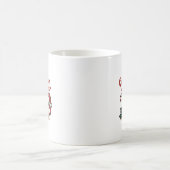 Mug Caffeine & Joie | Cadeau de café de Noël drôle (Centre)